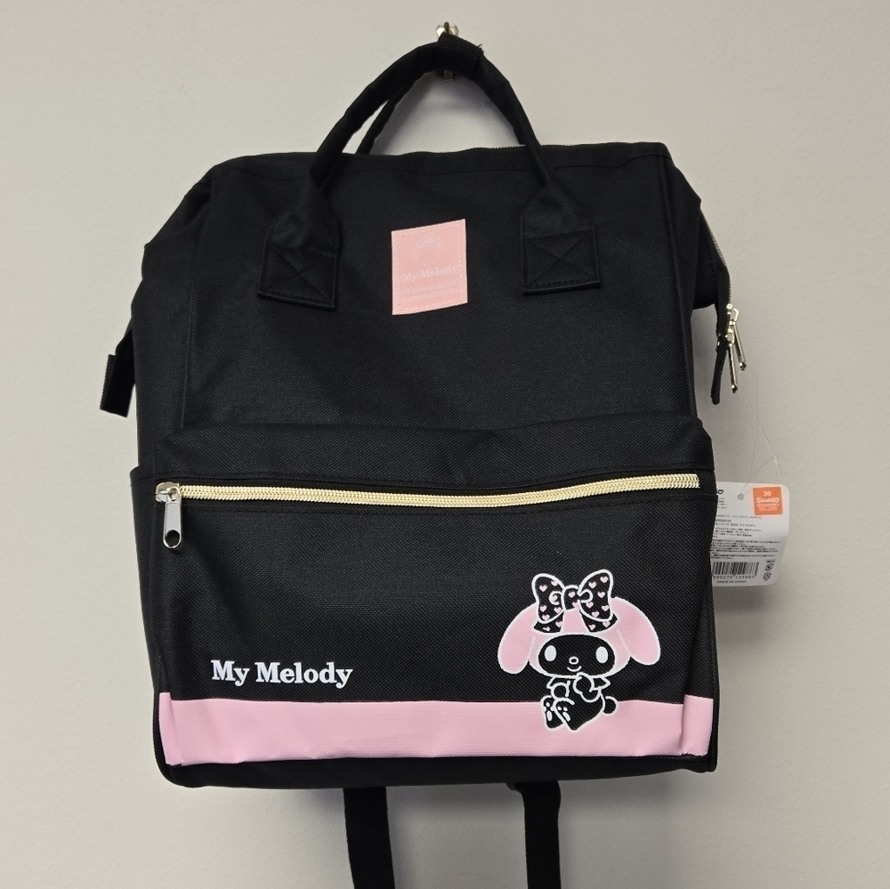 Sanrio My Melody Backpack Black - Picture 2 of 11